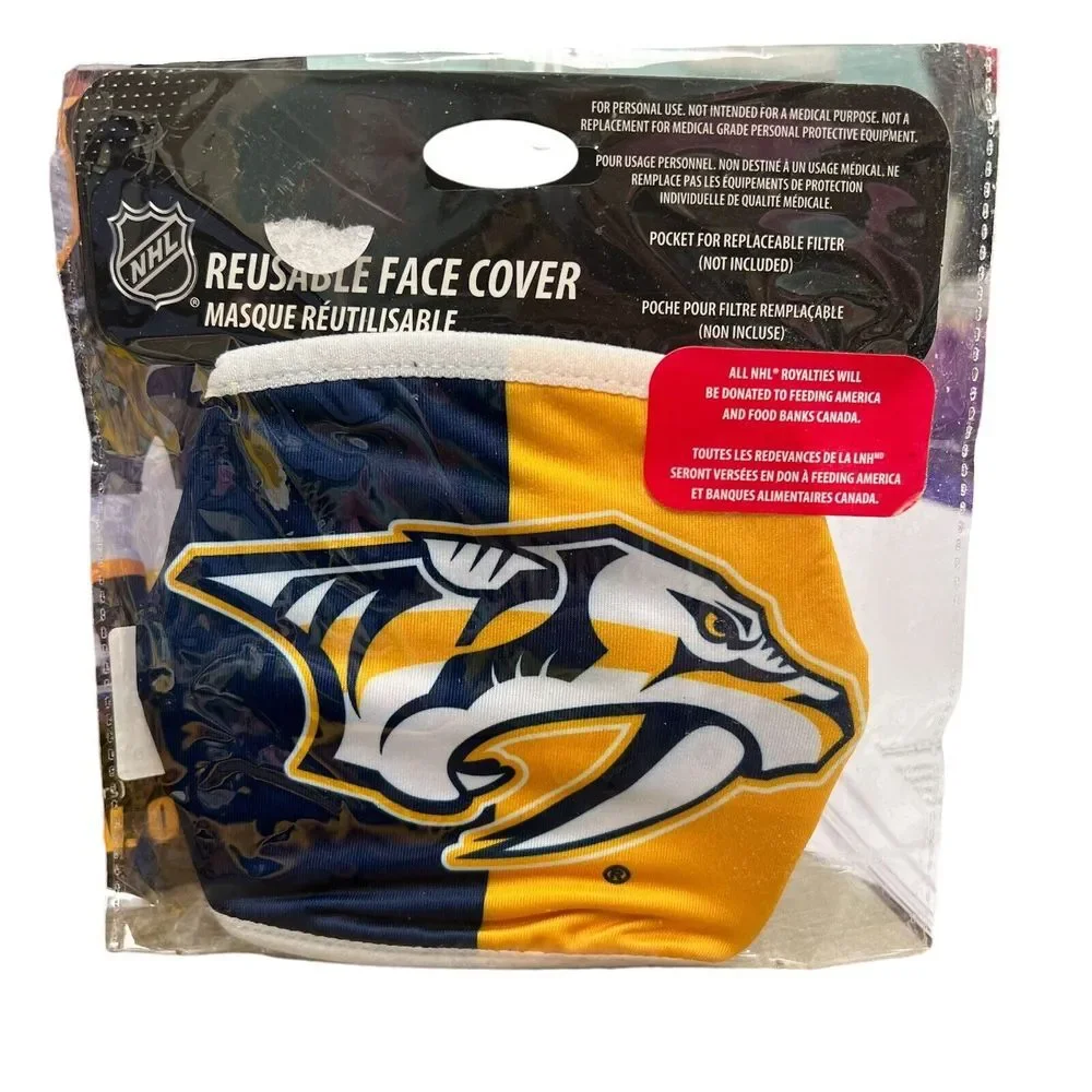 Nashville Predators Smashville NHL Fan Starter Kit - Book, Scarf, Mask - New 472